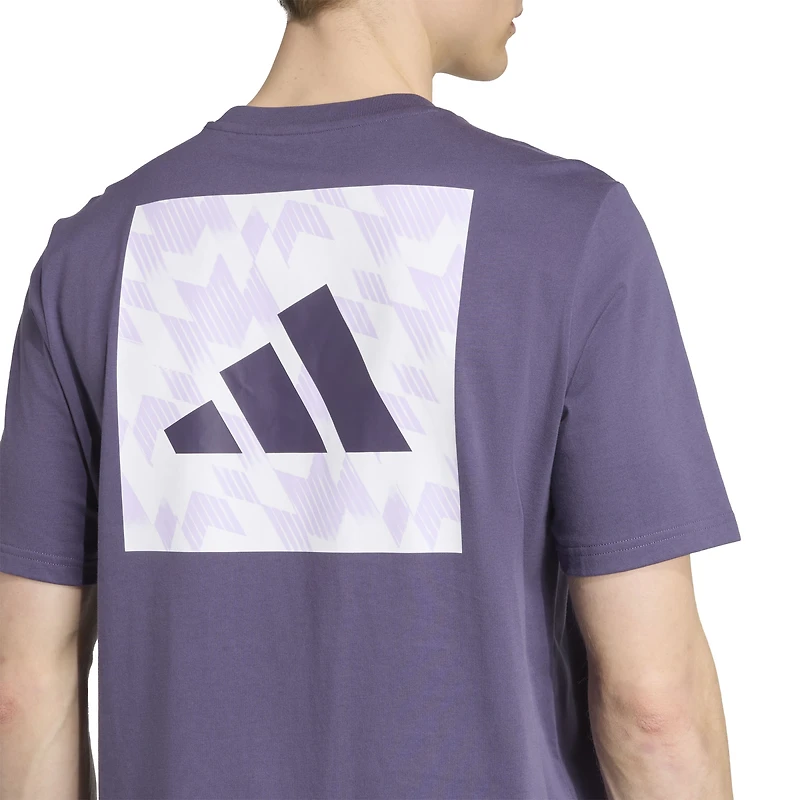 T-shirt adidas violet Manchester United pour homme