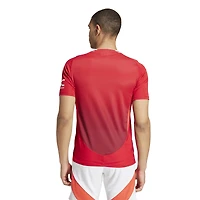 Maillot authentique domicile rouge adidas Manchester United 2024/25 pour homme