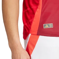 Maillot domicile authentique adidas Manchester United rouge 2024/25 pour homme