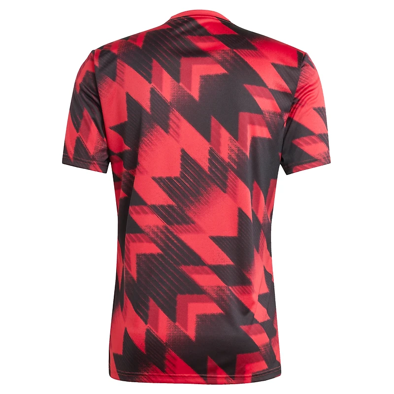 Haut d'avant-match adidas rouge Manchester United 2025/26 AEROREADY pour homme