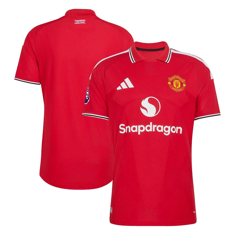 Men's adidas  Red Manchester United 2026/27 Home Authentic Jersey