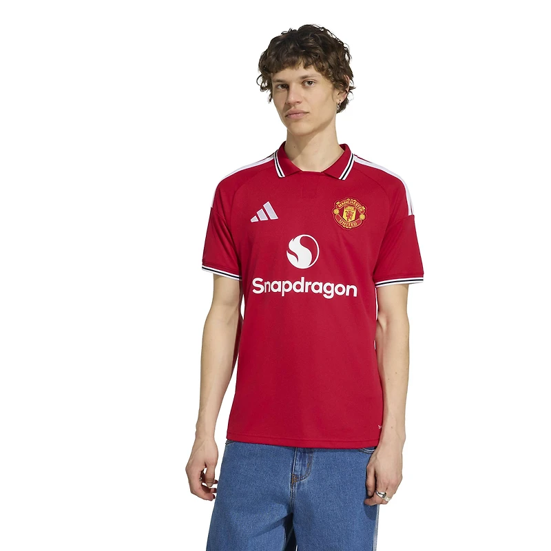 Maillot réplique domicile rouge adidas Manchester United 2026/27 pour homme