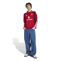 Men's adidas  Red Manchester United 2026/27 Home Replica Long Sleeve Jersey
