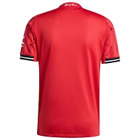 Men's adidas  Red Manchester United Home 2025/26 Authentic Player Jersey
