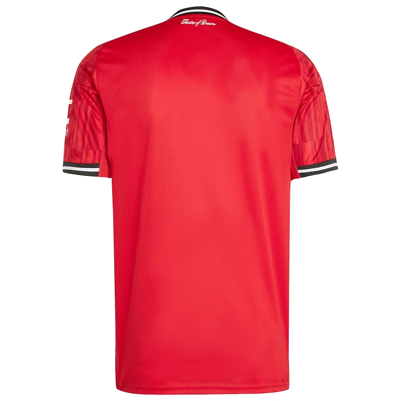 Maillot réplique rouge Manchester United Domicile 2025/26 pour homme adidas