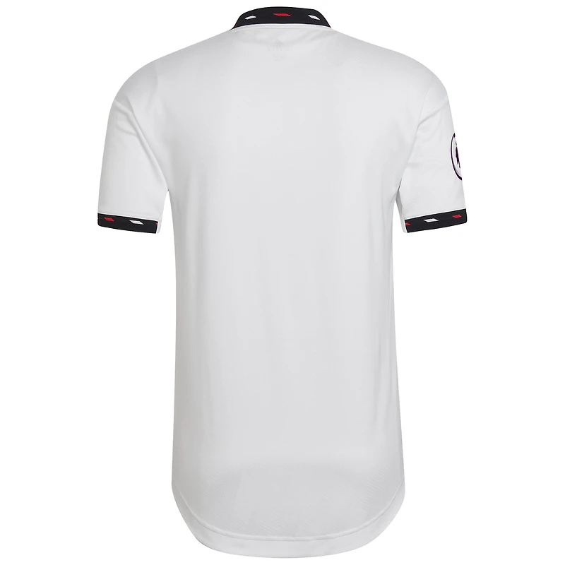 Men's adidas White Manchester United 2022/23 Away Blank Authentic Jersey