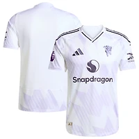 Maillot extérieur authentique blanc adidas Manchester United 2025/26 pour homme