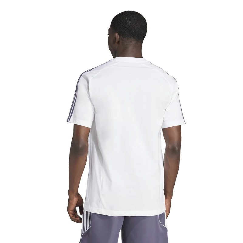 T-shirt adidas blanc Manchester United Urban Purist pour homme