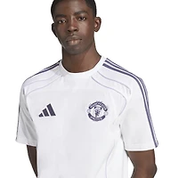 T-shirt adidas blanc Manchester United Urban Purist pour homme