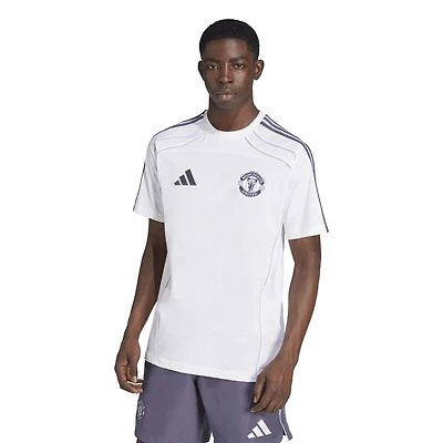 T-shirt adidas blanc Manchester United Urban Purist pour homme