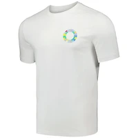 T-shirt adidas blanc Peter Saville x Manchester United pour hommes