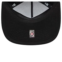 Men's New Era  Black Manchester United Oversized Golfer Snapback Hat