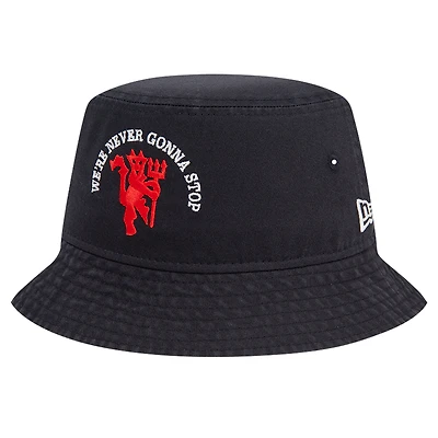 Men's New Era Navy Manchester United Matchday Bucket Hat
