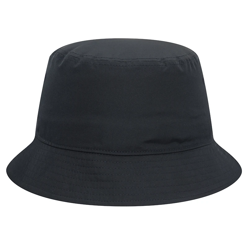 Men's New Era Navy Manchester United Rubber Woven Bucket Hat