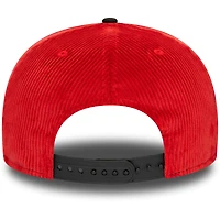 Men's New Era Red Manchester United Corduroy 9FIFTY Snapback Hat