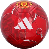 Shea Lacey Manchester United Autographed Red Soccer Ball