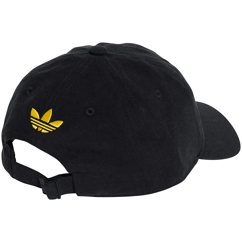 Casquette ajustable unisexe noire adidas Manchester United Third Dad