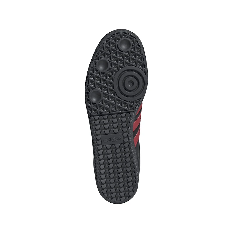 Chaussures unisexes adidas noires Manchester United Home Kit Team Samba