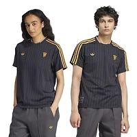 Unisex adidas  Black Manchester United Terrace Icons Jersey