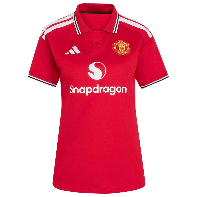 Women's adidas Bruno Fernandes Red Manchester United 2026/27 Home Replica Jersey
