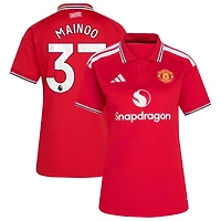 Maillot réplique domicile rouge adidas Kobbie Mainoo Manchester United 2026/27 pour femme