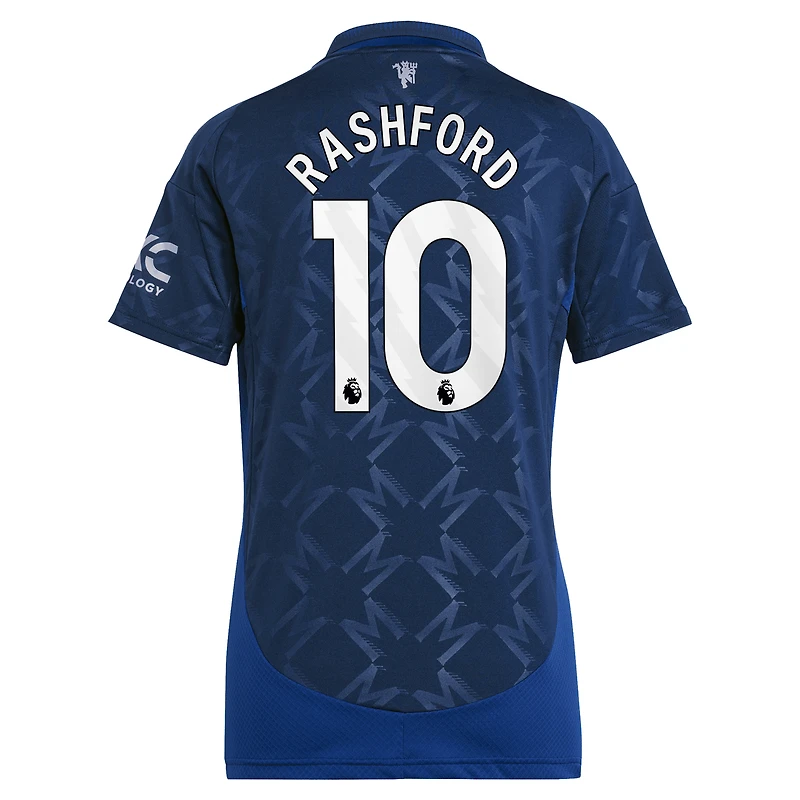 Women's adidas Marcus Rashford Navy Manchester United 2024/25 Away Replica Player Jersey