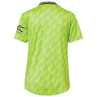 Maillot Manchester United 2022/23 Third Replica adidas vert fluo pour femme