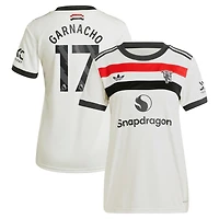 Women's adidas Alejandro Garnacho Red Manchester United 2024/25 Home Replica Player Jersey