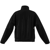 Veste zippée adidas Manchester United noire pour enfant, saison 2025/26.