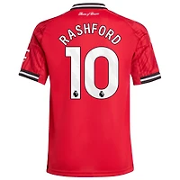 Maillot réplique rouge Marcus Rashford pour jeune joueur de Manchester United Domicile 2025/26