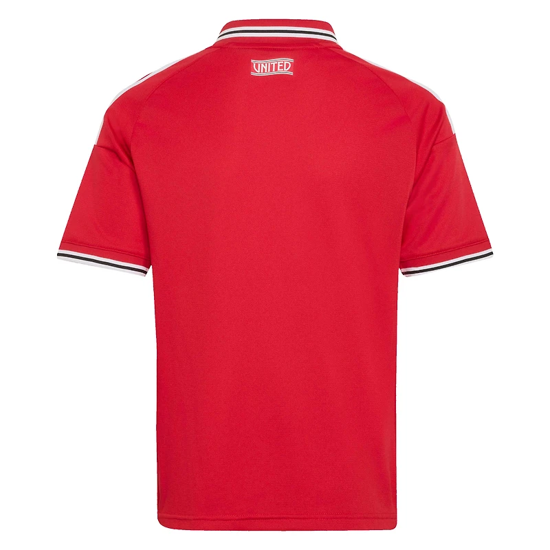 Youth adidas Red Manchester United 2026/27 Home Replica Jersey