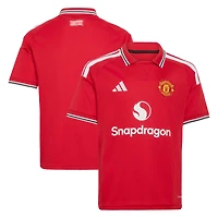 Youth adidas  Red Manchester United 2026/27 Home Replica Jersey