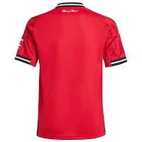 Youth adidas  Red Manchester United Home 2025/26 Replica Jersey