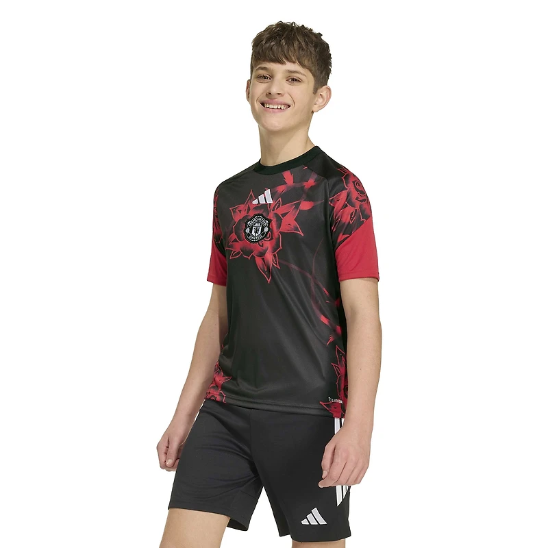 Youth adidas Red Manchester United Home 2026/27 Pre-Match Top