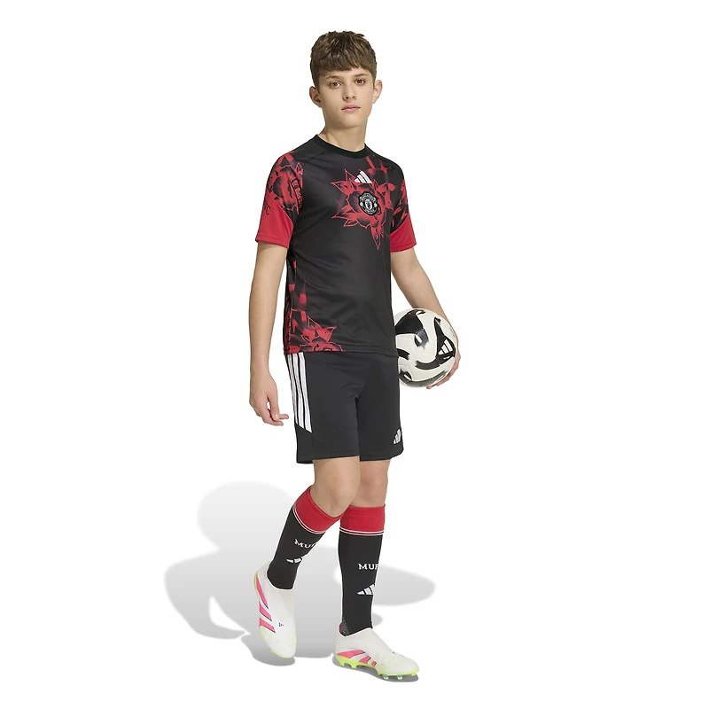Youth adidas Red Manchester United Home 2026/27 Pre-Match Top