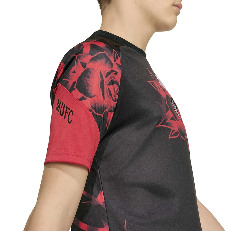 Youth adidas Red Manchester United Home 2026/27 Pre-Match Top