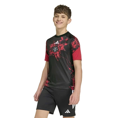 Youth adidas Red Manchester United Home 2026/27 Pre-Match Top