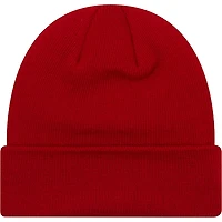 Youth New Era  Red Manchester United Essential Cuffed Knit Hat