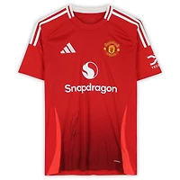 Zlatan Ibrahimovic Manchester United Autographed Red adidas 2024-25 Replica Jersey - Front Signed