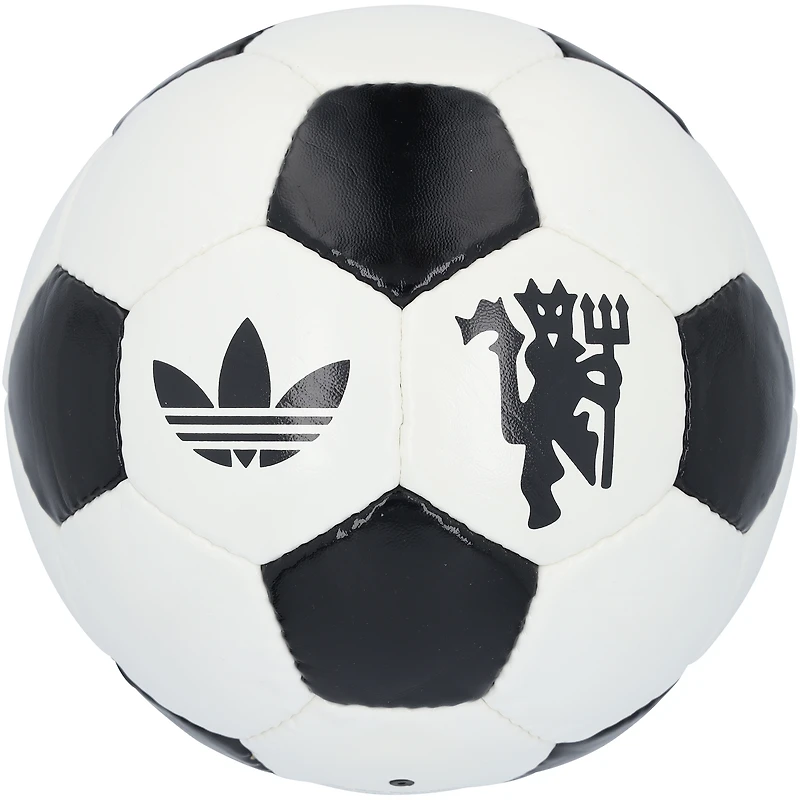 Ballon de football adidas blanc et noir taille 5, signé par Zlatan Ibrahimovic (Manchester United)