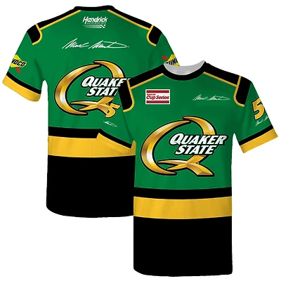 Men's Hendrick Motorsports Team Collection Green Mark Martin Quaker State Legend Uniform T-Shirt