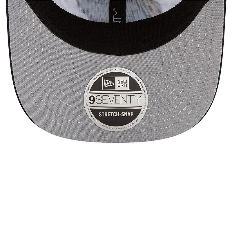 Men's New Era White/Green Mark Martin Quaker State 9SEVENTY Stretch-Snap Hat