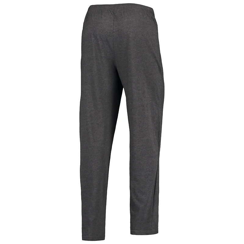 Men's Concepts Sport Heathered Charcoal/Navy Marquette Golden Eagles Meter Top & Pants Sleep Set