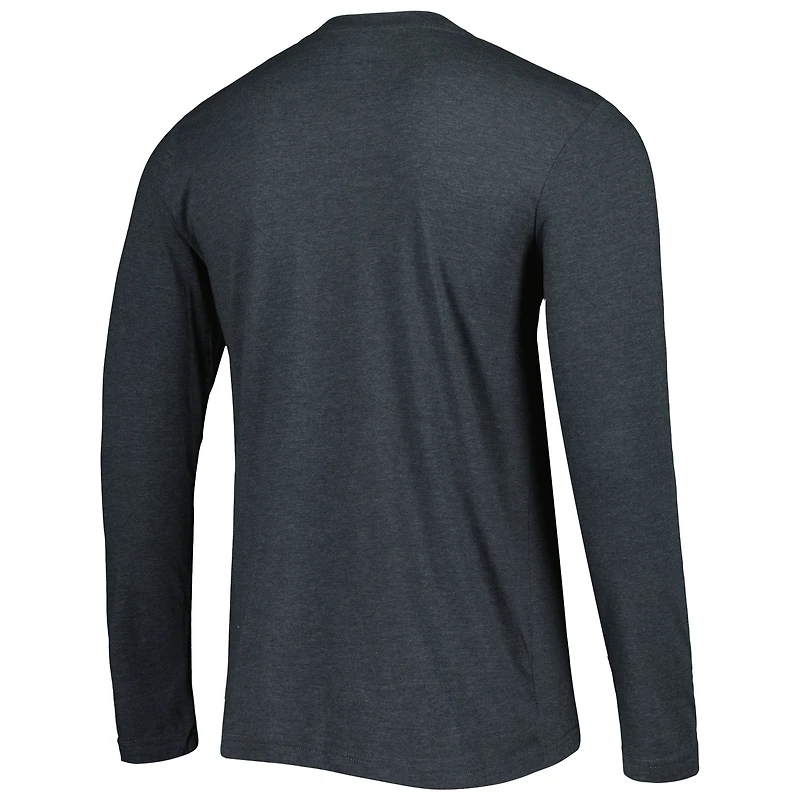 Men's Concepts Sport Navy/Charcoal Marquette Golden Eagles Meter Long Sleeve Top & Pants Sleep Set