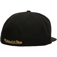 Casquette ajustée style de vie des Golden Eagles Marquette noire Mitchell & Ness pour homme