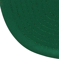 Men's Mitchell & Ness Gold/Navy Marquette Golden Eagles Sharktooth Snapback Hat
