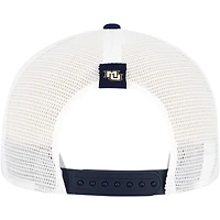 Men's Nike Navy Marquette Golden Eagles 2024/25 Sideline Rise Trucker Adjustable Hat
