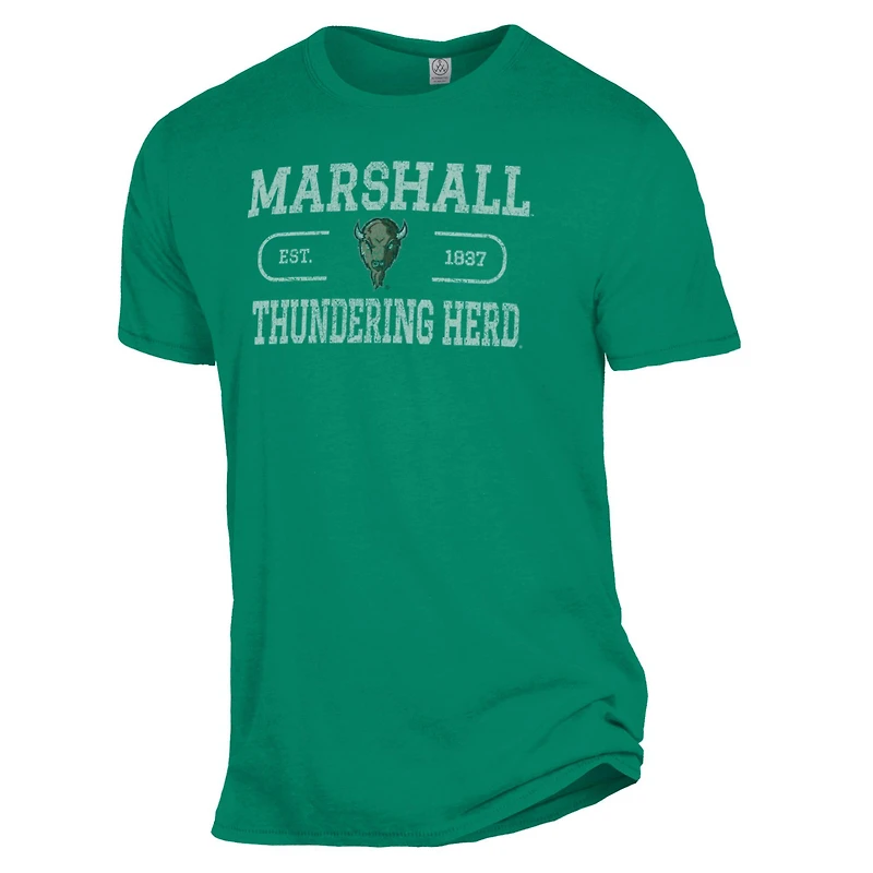 T-shirt Kelly Green Marshall Thundering Herd The Keeper pour homme