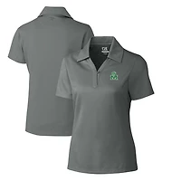 Polo texturé solide pour femme Cutter & Buck Steel Marshall Thundering Herd CB DryTec Genre
