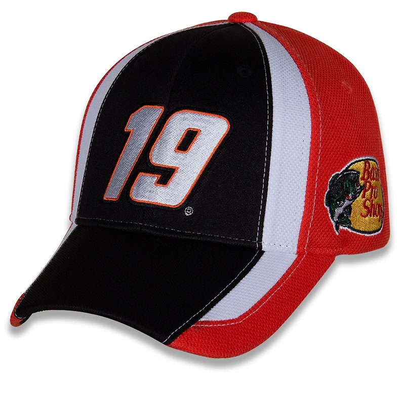 Men's Joe Gibbs Racing Team Collection Black/Orange Martin Truex Jr Restart Adjustable Hat